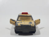 Vintage 1979 Lesney Matchbox Superfast No. 56 Mercedes 450 SEL Taxi Cab Sand Yellow Tan Die Cast Toy Car Vehicle with Opening Doors Made in England