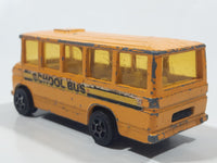 Vintage Corgi Juniors Mercedes-Benz School Bus Yellow Die Cast Toy Car Vehicle