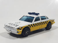 Vintage Corgi Jaguar BFG 7 Police White Die Cast Toy Car Vehicle