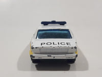 Vintage Corgi Jaguar BFG 7 Police White Die Cast Toy Car Vehicle