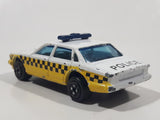 Vintage Corgi Jaguar BFG 7 Police White Die Cast Toy Car Vehicle