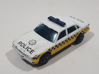 Vintage Corgi Jaguar BFG 7 Police White Die Cast Toy Car Vehicle