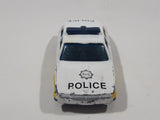 Vintage Corgi Jaguar BFG 7 Police White Die Cast Toy Car Vehicle