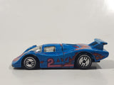 1992 Hot Wheels Sol-Aire CX-4 Blue Die Cast Toy Car Vehicle Opening Rear Hood