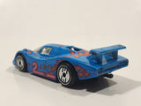 1992 Hot Wheels Sol-Aire CX-4 Blue Die Cast Toy Car Vehicle Opening Rear Hood