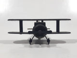 Vintage Miniature Airplane Bi-Plane Metal Pencil Sharpener Doll House Furniture Size