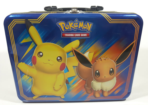 2018 Pokemon Trading Card Game Tin Metal Lunch Box Container