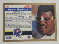 1991 Score NFL Football Cards (Individual) Part 3