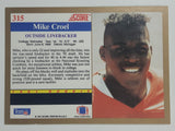 1991 Score NFL Football Cards (Individual) Part 3