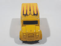 2001 Hot Wheels Dairy Delivery Truck Yellow Die Cast Toy Car Vehicle