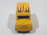 2001 Hot Wheels Dairy Delivery Truck Yellow Die Cast Toy Car Vehicle