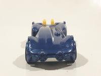 2019 Hot Wheels Experimotors Slide Kick Dark Blue Die Cast Toy Car Vehicle