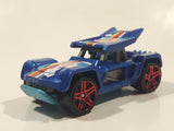 2016 Hot Wheels HW Race Team Bull Whip Metalflake Blue Die Cast Toy Car Vehicle