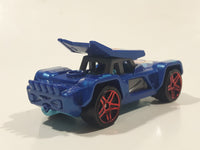 2016 Hot Wheels HW Race Team Bull Whip Metalflake Blue Die Cast Toy Car Vehicle