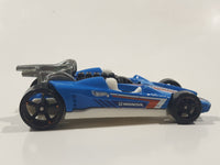 2015 Hot Wheels HW Race Team Honda Racer Blue Die Cast Toy Race Car Vehicle