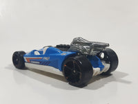 2015 Hot Wheels HW Race Team Honda Racer Blue Die Cast Toy Race Car Vehicle