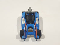 2015 Hot Wheels HW Race Team Honda Racer Blue Die Cast Toy Race Car Vehicle