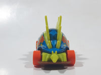 2019 Hot Wheels Dino Riders Motosaurus Blue Die Cast Toy Car Vehicle