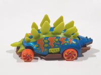 2019 Hot Wheels Dino Riders Motosaurus Blue Die Cast Toy Car Vehicle