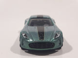 2018 Hot Wheels HW Exotics Aston Martin One-77 Metallic Green Die Cast Toy Car Vehicle