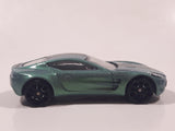 2018 Hot Wheels HW Exotics Aston Martin One-77 Metallic Green Die Cast Toy Car Vehicle