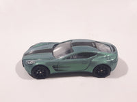 2018 Hot Wheels HW Exotics Aston Martin One-77 Metallic Green Die Cast Toy Car Vehicle