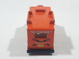 2002 Hot Wheels Wild Frontier Good Humor Truck Saucey Sanders' Orange Catering Food Truck Die Cast Toy Car Vehicle