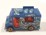 2020 Hot Wheels HW Art Cars Good Humor Truck Quick Bite Ice Cream Blue Catering Food Truck Die Cast Toy Car Vehicle