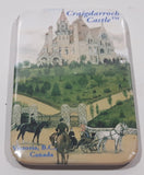 Craigdarroch Castle Victoria, B.C. Canada 1 3/4" x 2 3/4" Metal Fridge Magnet Travel Souvenir