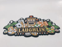 Laughlin Nevada Jackpot 777 Gambling Poker Chips and Cash Themed 2 7/8" x 5 1/2" Rubber Fridge Magnet Travel Souvenir