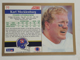 1991 Score NFL Football Cards (Individual) Part 4