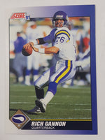 1991 Score NFL Football Cards (Individual) Part 4