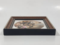 Vintage Ceramic Art Treasures "Young Boys Playing Dice" by Bartolomé Esteban Murillo, 1675 5" x 5" Framed Ceramic Art Tile