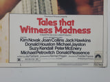 Vintage 1973 World Film Services Tales That Witness Madness 11" x 14" Movie Cinema Theater Lobby Card #1