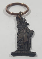 Statue of Liberty New York Metal 7/8" x 2 1/2" Key Chain