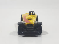 2002 Hot Wheels Geothermal Blast Ramp and Gate Super Comp Dragster Yellow Die Cast Race Car Toy Vehicle - McDonald's Happy Meal 4/6