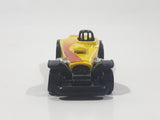 2002 Hot Wheels Geothermal Blast Ramp and Gate Super Comp Dragster Yellow Die Cast Race Car Toy Vehicle - McDonald's Happy Meal 4/6