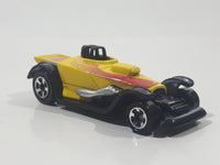 2002 Hot Wheels Geothermal Blast Ramp and Gate Super Comp Dragster Yellow Die Cast Race Car Toy Vehicle - McDonald's Happy Meal 4/6