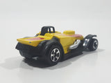 2002 Hot Wheels Geothermal Blast Ramp and Gate Super Comp Dragster Yellow Die Cast Race Car Toy Vehicle - McDonald's Happy Meal 4/6