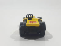 2002 Hot Wheels Geothermal Blast Ramp and Gate Super Comp Dragster Yellow Die Cast Race Car Toy Vehicle - McDonald's Happy Meal 4/6