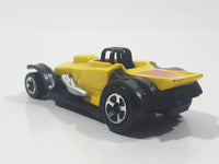 2002 Hot Wheels Geothermal Blast Ramp and Gate Super Comp Dragster Yellow Die Cast Race Car Toy Vehicle - McDonald's Happy Meal 4/6