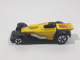 2002 Hot Wheels Geothermal Blast Ramp and Gate Super Comp Dragster Yellow Die Cast Race Car Toy Vehicle - McDonald's Happy Meal 4/6