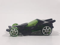 2005 Hot Wheels McDonald's AcceleRacers RD-04 Black & Lime Green Die Cast Toy Car Vehicle