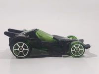 2005 Hot Wheels McDonald's AcceleRacers RD-04 Black & Lime Green Die Cast Toy Car Vehicle