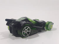 2005 Hot Wheels McDonald's AcceleRacers RD-04 Black & Lime Green Die Cast Toy Car Vehicle