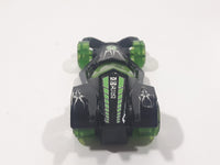 2005 Hot Wheels McDonald's AcceleRacers RD-04 Black & Lime Green Die Cast Toy Car Vehicle