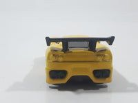 2004 Hot Wheels First Editions 360 Modena Yellow Die Cast Toy Car Vehicle