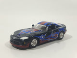 Rare 2006 RC2 Racing Champions NHL Vancouver Canucks Dodge Viper Dark Blue 1/64 Scale Die Cast Toy Car Vehicle