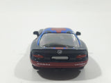 Rare 2006 RC2 Racing Champions NHL Vancouver Canucks Dodge Viper Dark Blue 1/64 Scale Die Cast Toy Car Vehicle