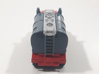 2012 Hasbro Tonka FunRise Tanker Truck Red and Grey Die Cast Toy Car Vehicle